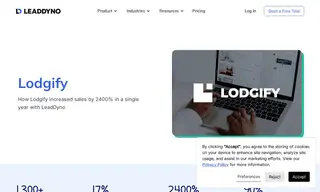 Preview of the Lodgify Case Study