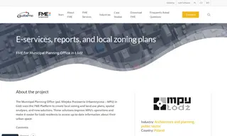 Preview of the Municipal Planning Office in Łódź Case Study