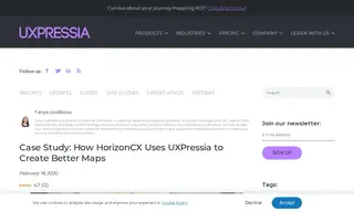 Preview of the HorizonCX Case Study