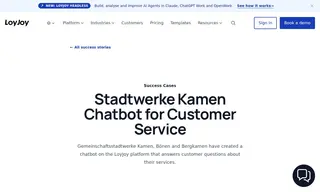 Preview of the Gemeinschaftsstadtwerke Kamen, Bönen and Bergkamen Case Study