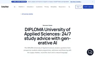 Preview of the Diploma University of Applied Sciences Case Study