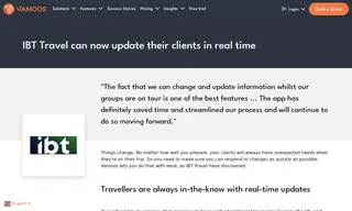 Preview of the IBT Travel Case Study