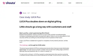 Preview of the LUCA Plus Case Study