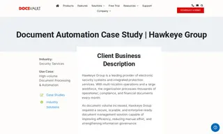 Preview of the Hawkeye Group Case Study