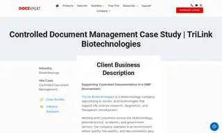 Preview of the TriLink BioTechnologies Case Study