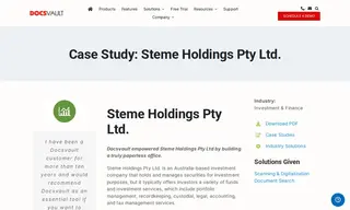 Preview of the Steme Holdings Pty Ltd Case Study