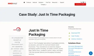 Preview of the Just In Time Packaging Pty Ltd Case Study