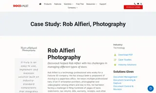 Preview of the Rob Alfieri Photography Case Study