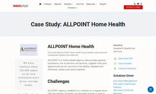 Preview of the ALLPOINT Home Health Case Study