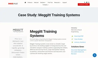 Preview of the Meggitt Training Systems Case Study