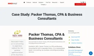 Preview of the Packer Thomas Case Study