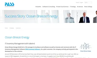 Preview of the Ocean Breeze Energy Case Study