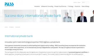 Preview of the International Private Bank Case Study