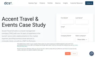 Preview of the Accent Travel & Events Case Study