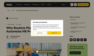 Preview of the Boulons Plus Case Study