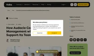Preview of the Audacie Case Study