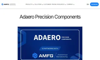 Preview of the Adaero Precision Components Case Study