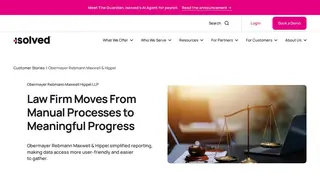Preview of the Obermayer Rebmann Maxwell & Hippe Case Study