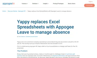 Preview of the Yappy Ltd Case Study