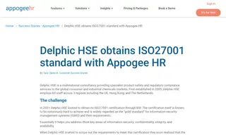 Preview of the Delphic HSE Case Study