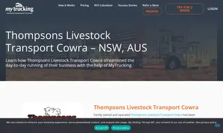 Preview of the Thompsons Livestock Transport Cowra Case Study