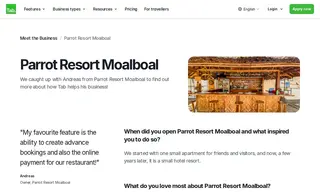 Preview of the Parrot Resort Moalboal Case Study
