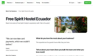 Preview of the Free Spirit Hostel Ecuador Case Study