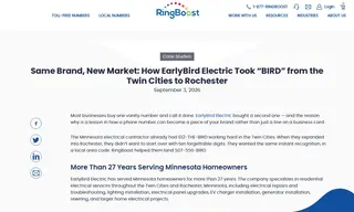 Preview of the EarlyBird Electric Case Study
