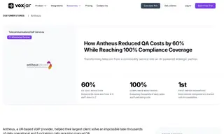 Preview of the Antheus Case Study