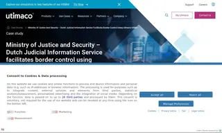 Preview of the Ministry of Justice and Security Case Study