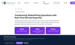 Preview of the Confidential Global Mining & Metallurgical Company Case Study