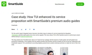Preview of the TUI Case Study