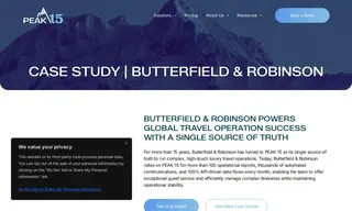 Preview of the Butterfield & Robinson Luxury Travel Case Study