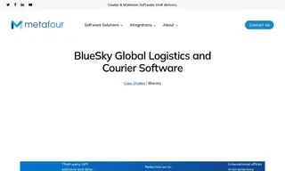 Preview of the BlueSky Global Logistics and Courier Software Case Study