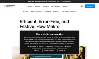 Preview of the Makro Kerstpakketten Case Study