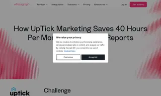 Preview of the UpTick Marketing Case Study