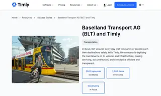 Preview of the Baselland Transport AG (blt) Case Study
