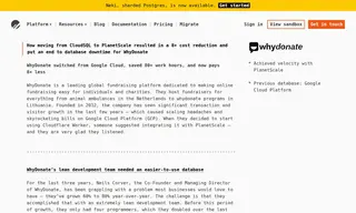 Preview of the Whydonate Case Study
