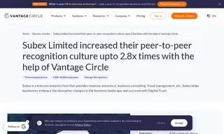 Preview of the Subex Case Study
