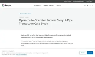 Preview of the Tier-one Midstream Operator Case Study