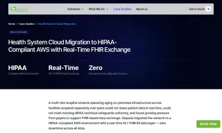 Preview of the Multi-site Hospital Network Case Study