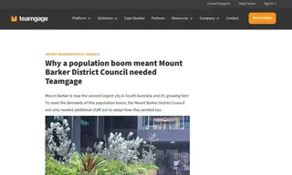 Preview of the Mount Barker District Council Case Study