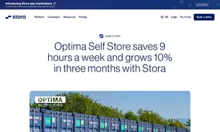 Preview of the Optima Self Store Case Study
