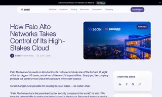 Preview of the Palo Alto Networks Case Study