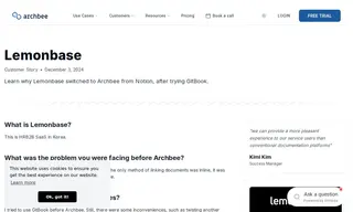 Preview of the Lemonbase Case Study