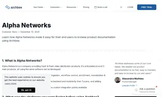 Preview of the Alpha Networks Case Study
