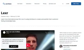 Preview of the LEXR Case Study