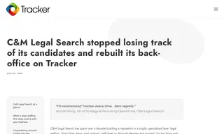 Preview of the C&M Legal Search Case Study