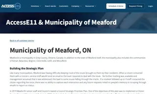 Preview of the Municipality of Meaford Case Study
