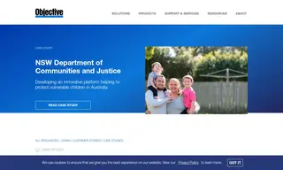 Preview of the NSW Department of Communities and Justice Case Study
